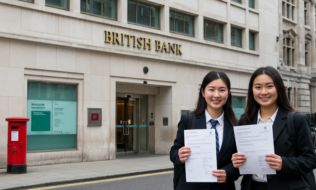 UK bank account as an international student