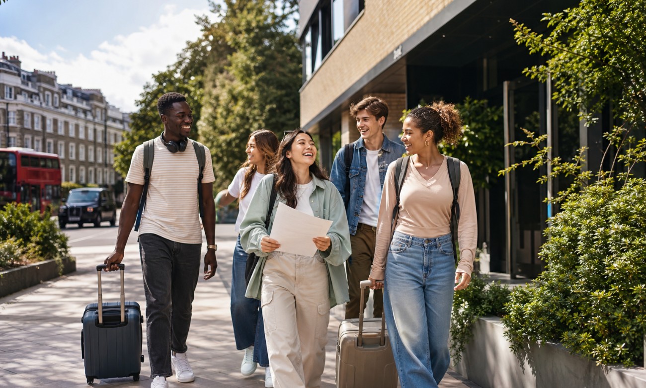 Students planning when to book UK student accommodation with GoBritanya